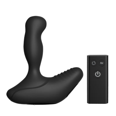 Remote control prostate massagers