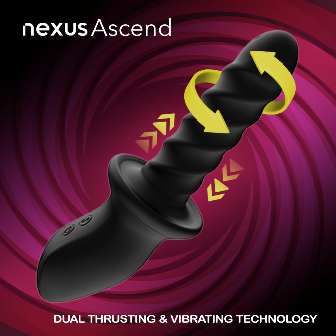Ascend Thrusting &amp; Rotating Massager: New sensations for new heights of pleasure