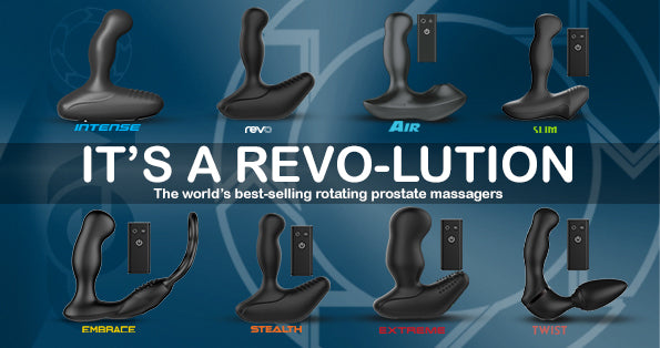 The Nexus Revo range of prostate massagers