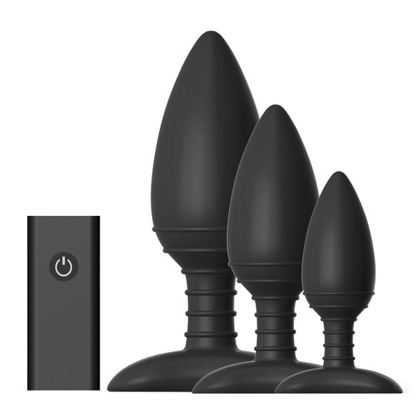Remote control butt plugs