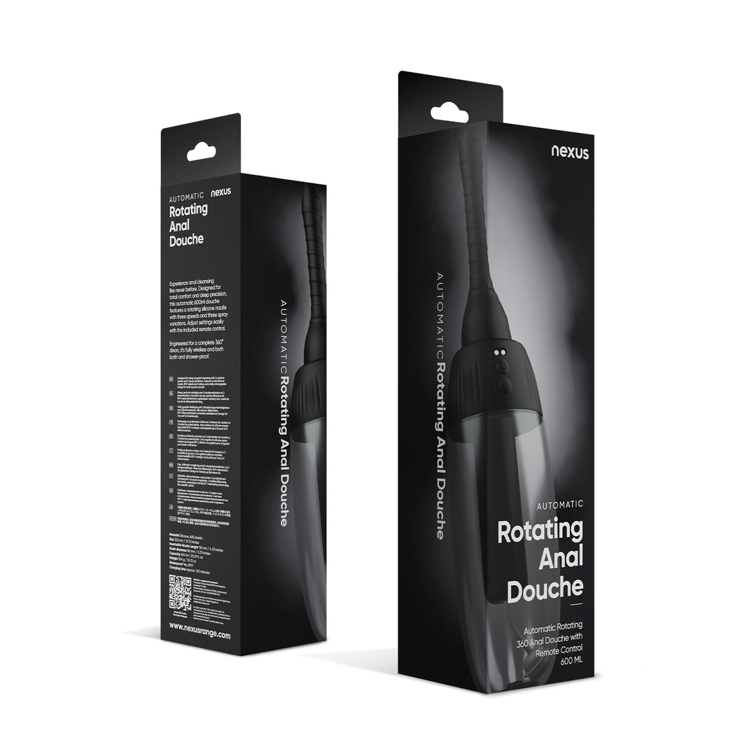 Nexus - Automatic Rotating 360° Anal Douche with Remote Control