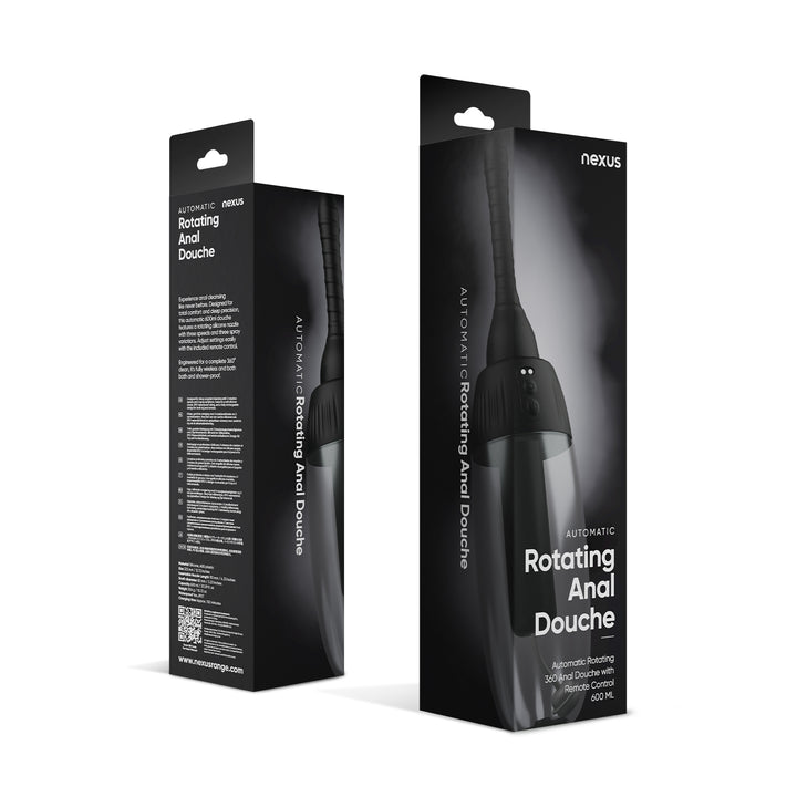 Nexus - Automatic Rotating 360° Anal Douche with Remote Control