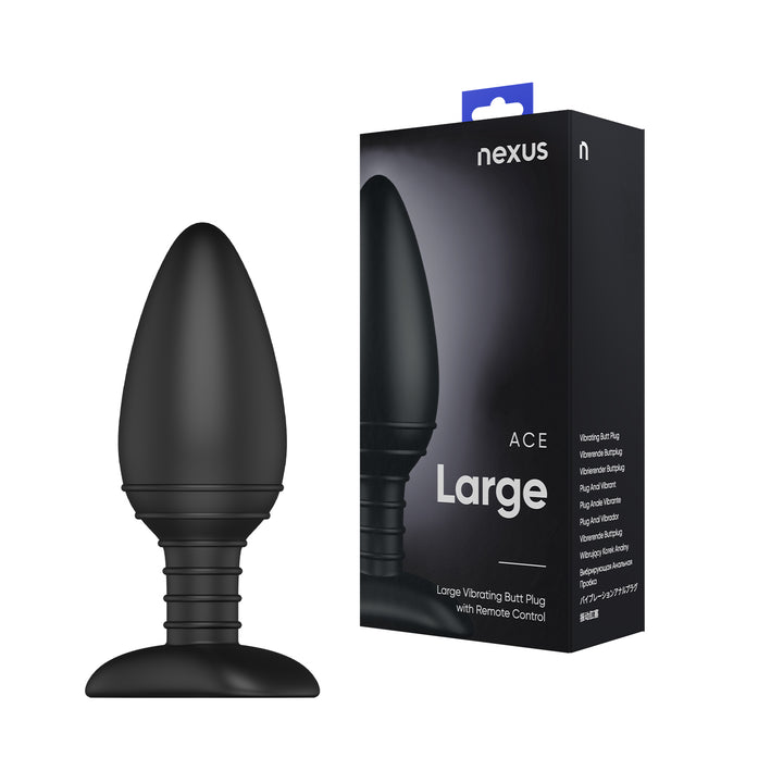 Nexus - Ace Large - Vibrating Butt Plug with Remote Control