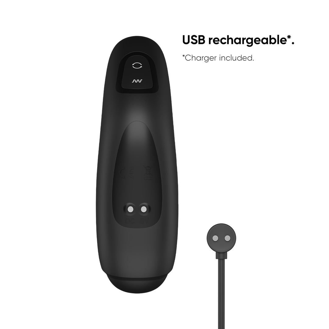 Nexus - Revo Black - Rotating Prostate Massager with Remote Control