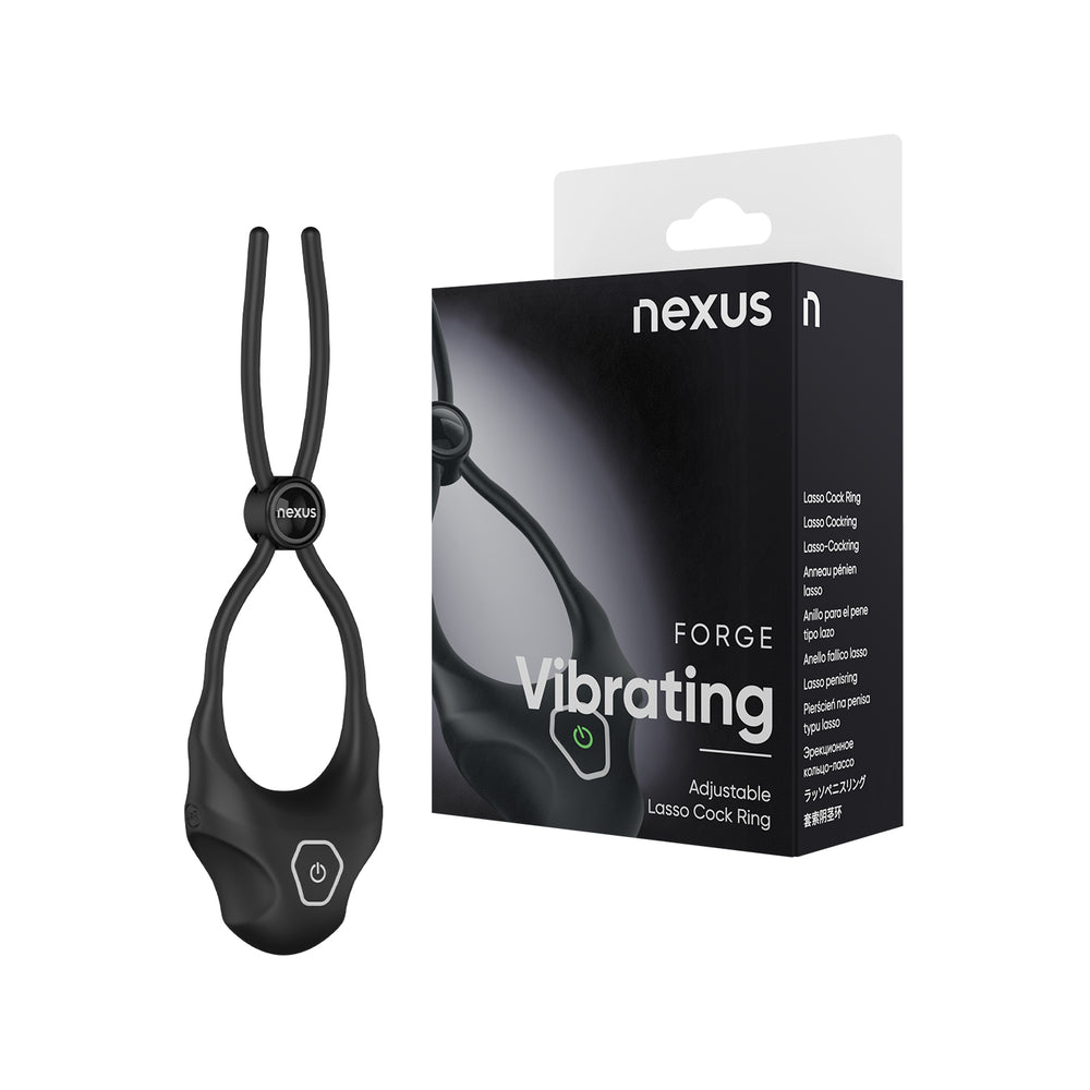 Nexus Forge Adjustable Vibrating Cock Ring - Nexus Nexus Forge Adjustable Vibrating Cock Ring - Nexus