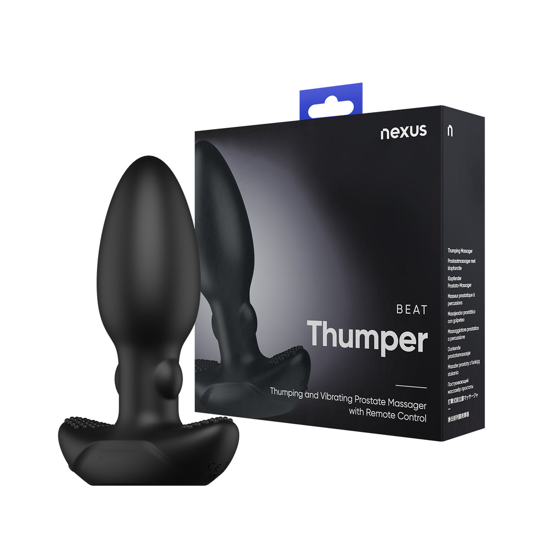 Nexus - Beat - Thumping Vibrating Butt Plug with Remote Control