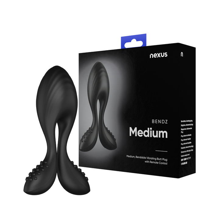 Nexus - Bendz Medium - Vibrating Butt Plug with Remote Control