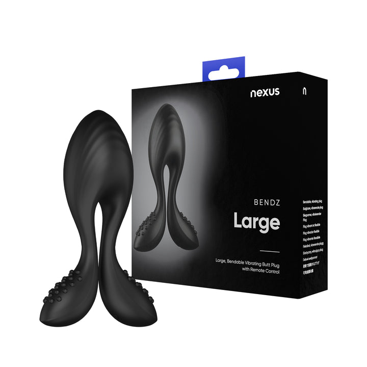 Nexus - Bendz Large - Vibrating Butt Plug with Remote Control