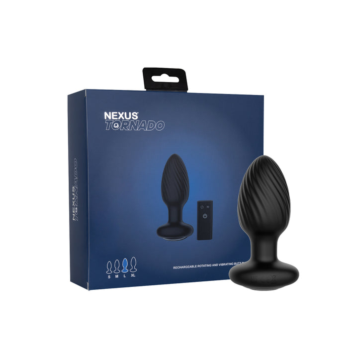 Nexus Tornado Large - Vibrating Butt Plug with Remote Control