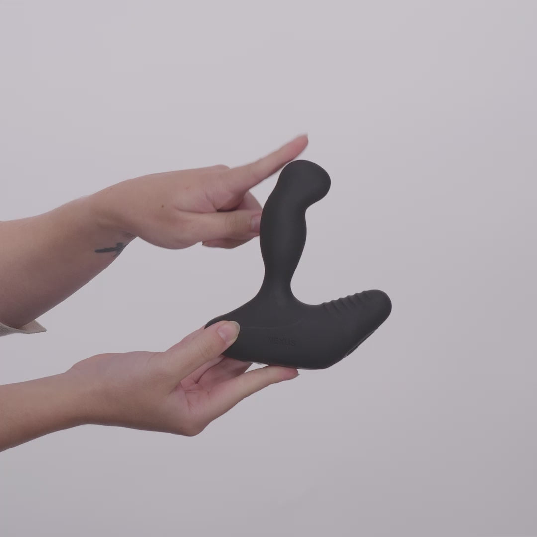 Nexus - Revo Black - Rotating Prostate Massager with Remote Control