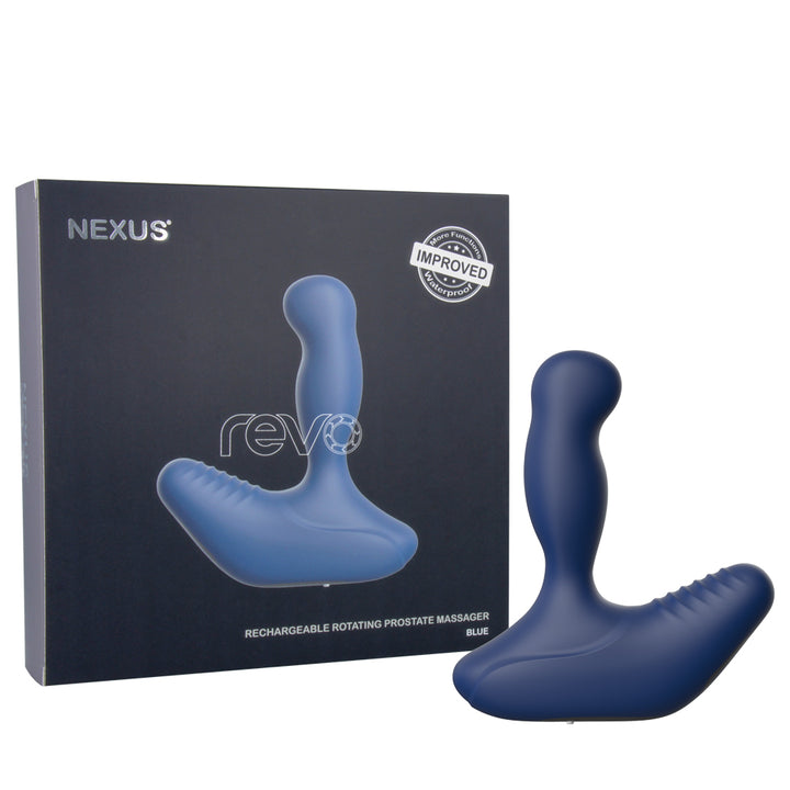 Nexus - Revo Blue - Rotating Prostate Massager with Remote Control